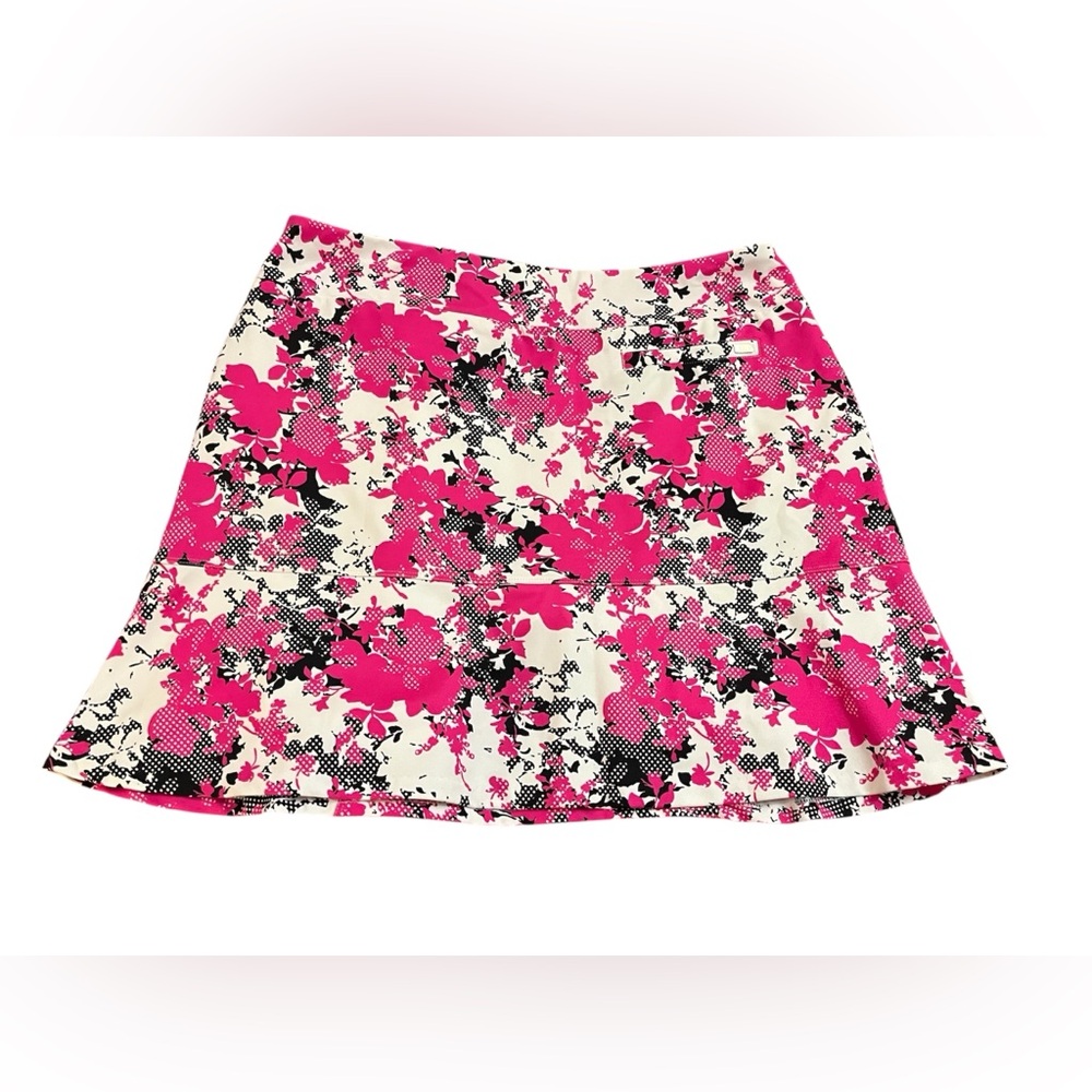 Tail Pink A-Line Mini Skirt for Resort Wear